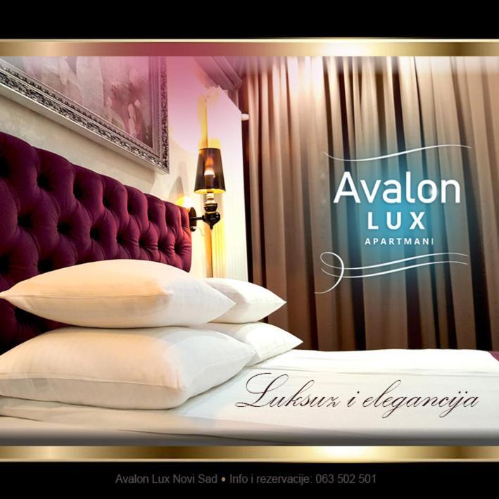 Avalon Lux Studio Apartment Νόβι Σαντ Εξωτερικό φωτογραφία